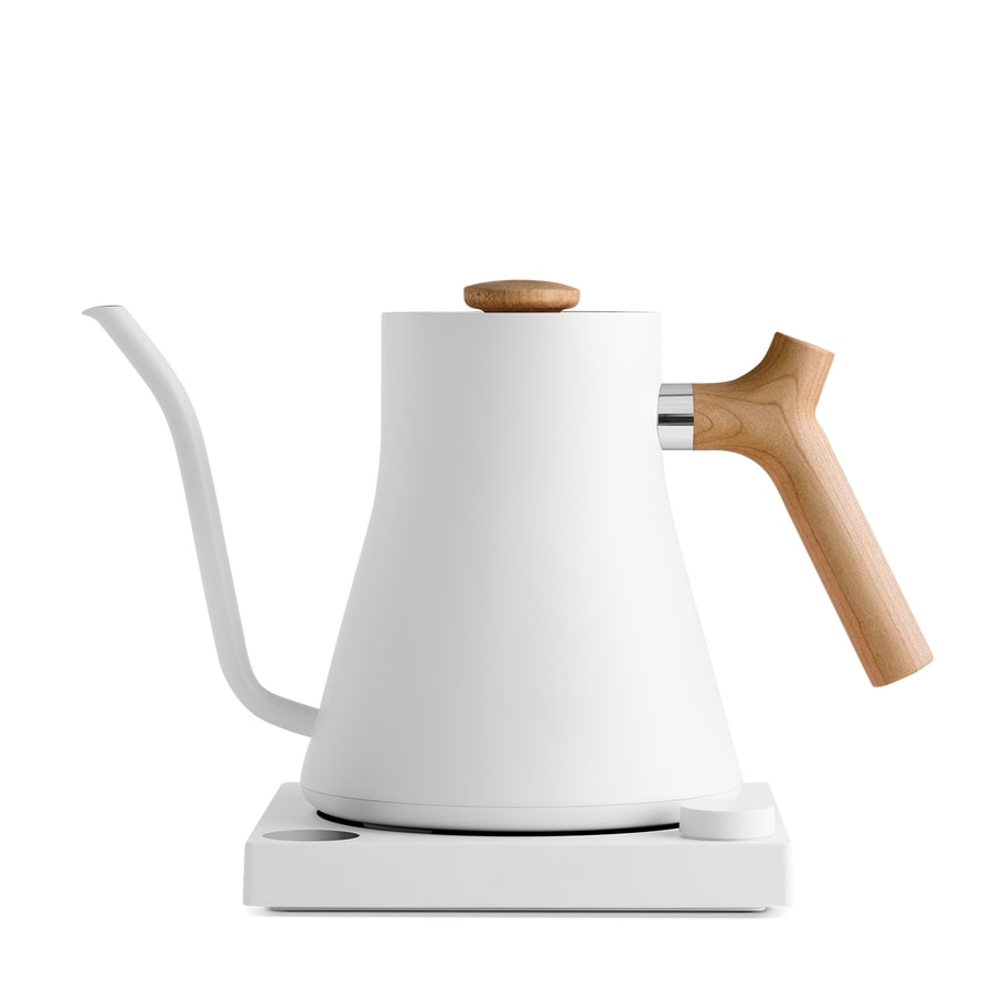 Fellow | Stagg EKG Electric Pour Over Kettle|Matte White&Maple